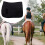 ShockAbsorbing, Breathable Western Saddle Pad for Stable Riding, Black 4