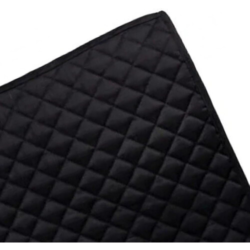 ShockAbsorbing, Breathable Western Saddle Pad for Stable Riding, Black 1