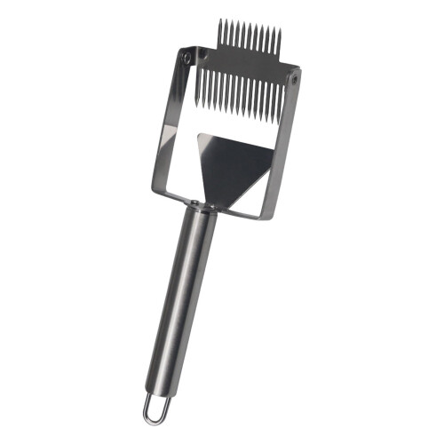 Stainless Steel Honeys Cutting Tool Reverse Hook Uncapping Fork With Ergonomic Handle Beekeeping Hive Scraper