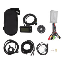Kit Controlador de Motor Brushless 24V a 48V com Design à Prova d'Água e Tela LCD, Baixa Taxa de Mau Funcionamento e Ampla Aplicação para