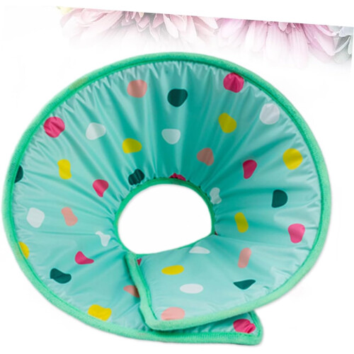 Inflatable Elizabethan Collar for Pets, Size S, Leak Protection 1
