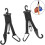 Multifunctional baseballsoftball equipment holder with lock and elastic rope 2