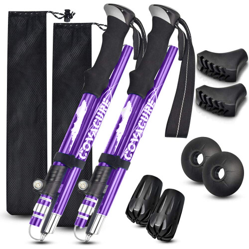Commandes intuitives, bâtons de marche réglables, microphone col de cygne, base avec interface USB, système de verrouillage rapide, télescopique, 1