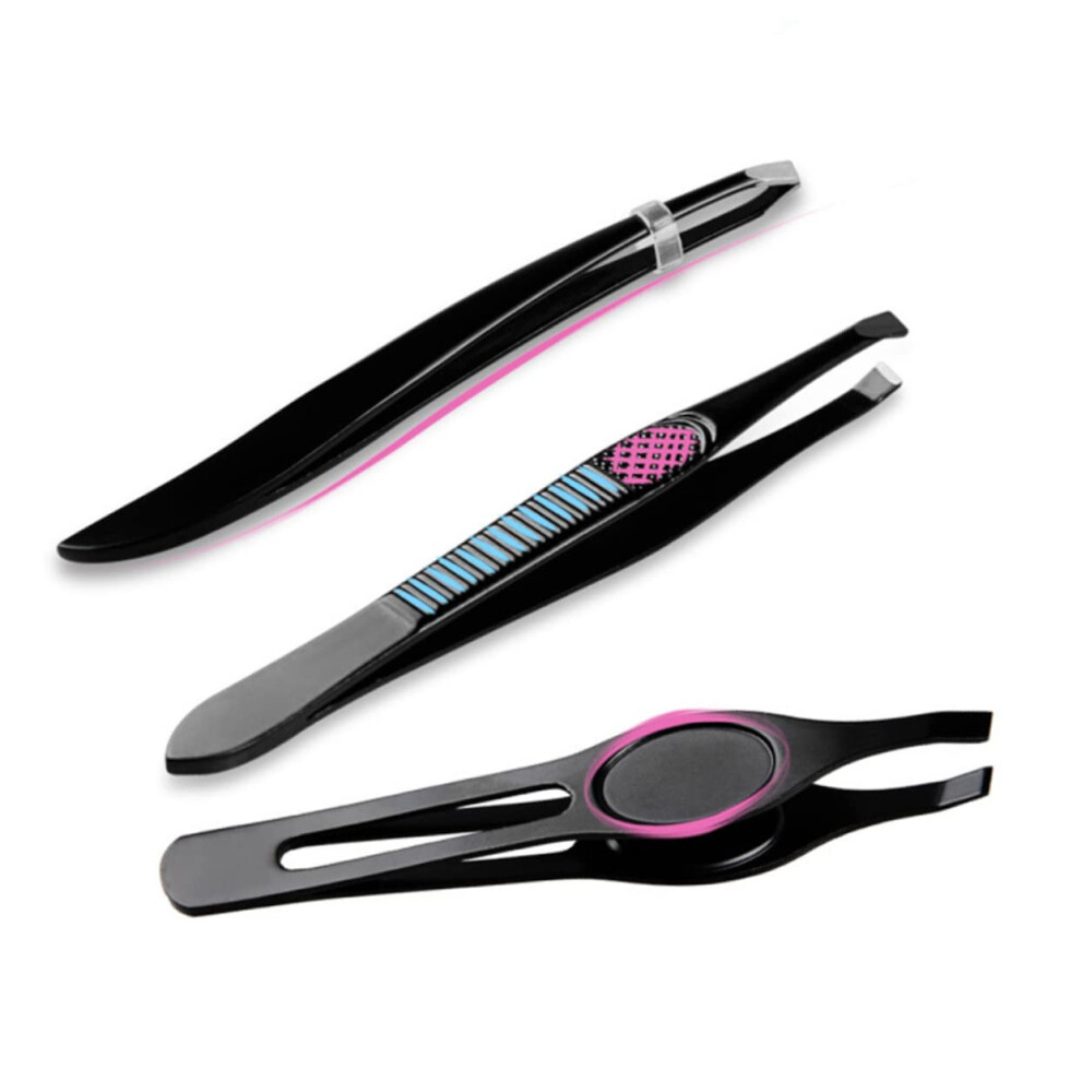 1 Set of Eyebrow Clip Mini Eyebrow Tweezers with Ergonomic Design for Precise Eyebrow Styling and Makeup