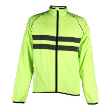 Reflektierende Jacke, atmungsaktiv, Fahrradmantel,