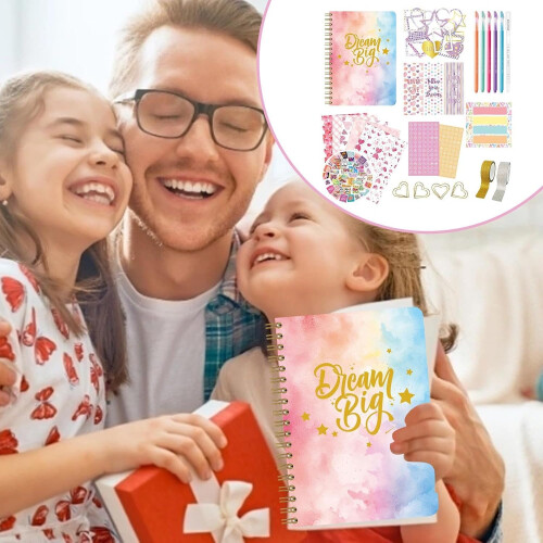 Notebook for Diary, Craft Kit for Journaling, Crafts for Scrapbooking and Diary, Scrapbooking Set blue 1