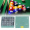 50 Stück Billard-Queue-Spitzen, PU-Stick-Spitzen, 11