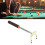 Billard Queue und Brücke Set Edelstahl Anti Slip 12