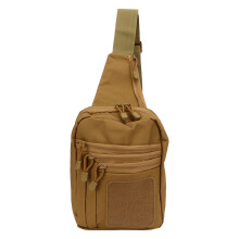 Borsa tattica a tracolla impermeabile per porto occulto, in tessuto Oxford e nylon di grande capacità con cintura regolabile, tracolla comoda e