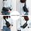 Τσάντα ζώνης crossbody για κάθε περίσταση, αδιάβροχη unisex τσάντα μέσης με κρυφές 5