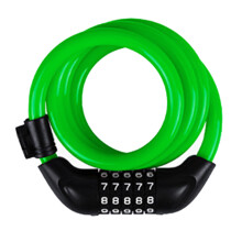 Lucchetto antifurto per bici resistente, lucchetto di sicurezza retrattile con staffe di montaggio per biciclette, motociclette, scooter, passeggini
