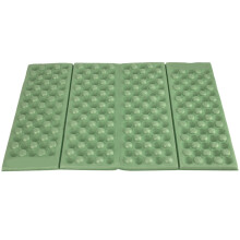 Tragbare Outdoor-Matte, leichtes XPE-Material, faltbar, ideal für Camping und Wandern, komfortable Eierzellenform mit schwarzer Rückseite für alle