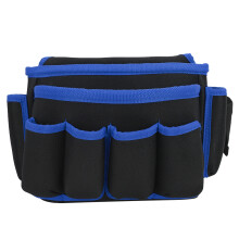 Marsupio portautensili portatile e leggero per il trasporto di attrezzature tecniche, borsa da cintura multiuso in materiale Oxford balistico, per
