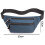 Τσάντα μέσης Crossbody, μεγάλη τσάντα μέσης με ρυθμιζόμενο λουράκι, σχεδιασμένη για 2