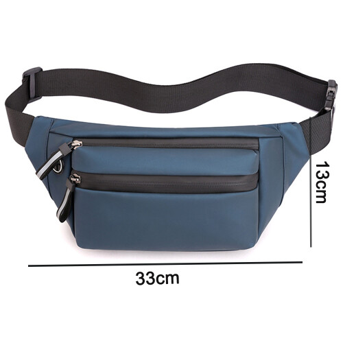 Τσάντα μέσης Crossbody, μεγάλη τσάντα μέσης με ρυθμιζόμενο λουράκι, σχεδιασμένη για 1