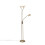Modern Bronze Floor Lamp with LED, Dimmer, Reading Lamp  Empoli 1