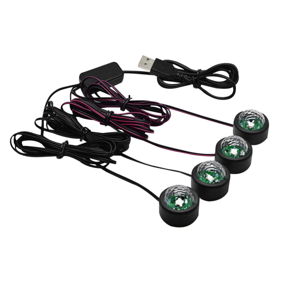 Car Interior Led S Usb Ambient Ing Color Changing Brightness Low Power Use Light 9119770233462