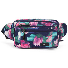 Reisheuptas, verstelbare heuptas van neopreen met riem, crossbody heuptas van duurzaam polyester voor wandelen en sporten.