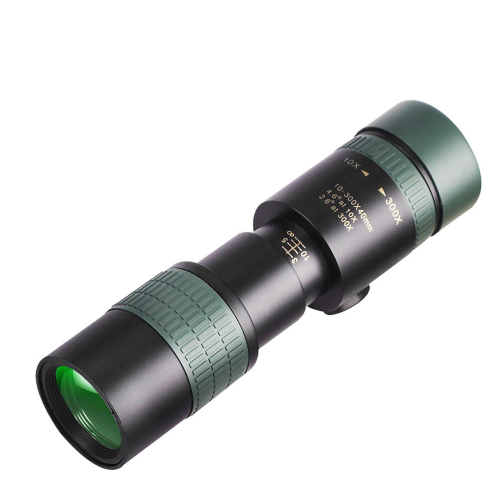 Handheld Monocular With Phone Adapter For Viewing Distant Objects Focusing 300X40 Power Monocular 9001264393632