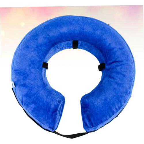 Adjustable Inflatable Dog Collar Size M for Pet Neck 2
