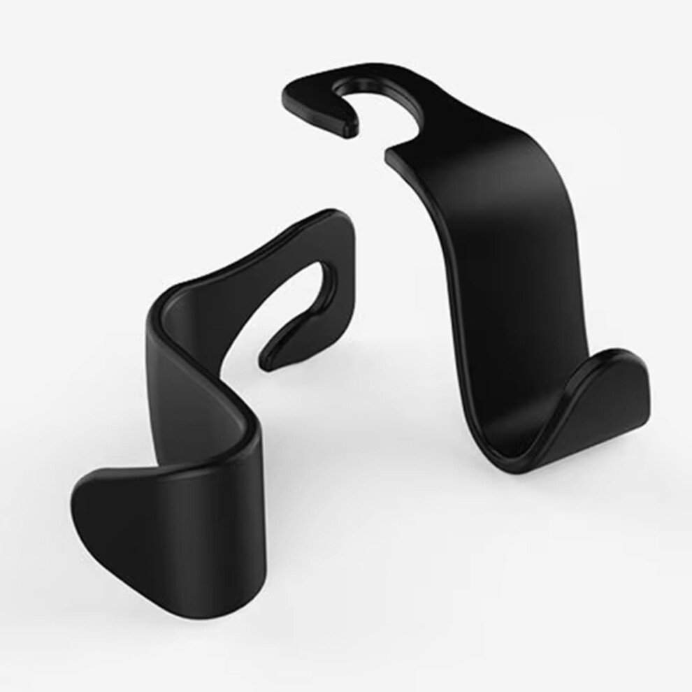 4Pcs Car Headrest Hooks For Bags And Groceries, Universal Seat Back Organizer Hanger Clips 9119770233646