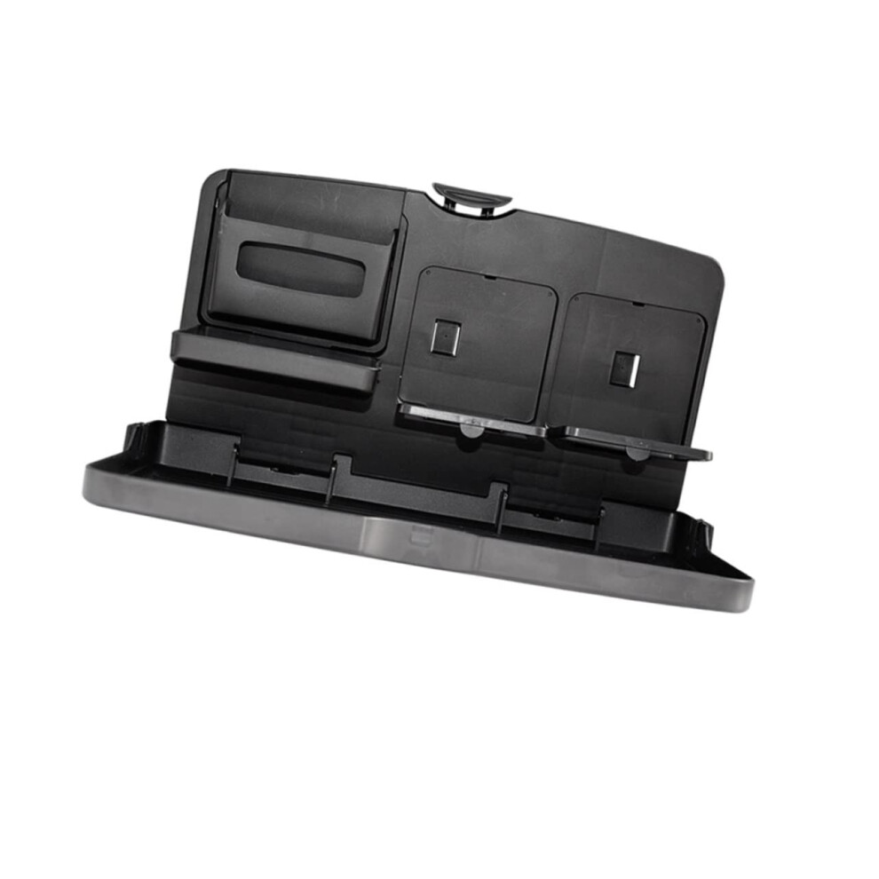 Car Seat Organizer with Foldable Dining Tray PP Material MultiUse Rack and Stable Drink Holder