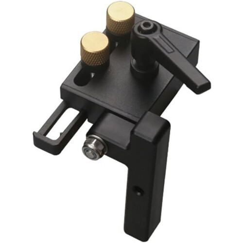 Miter rail stop with practical grip design, reliable limiting solution for woodworking tasks (left long) 1