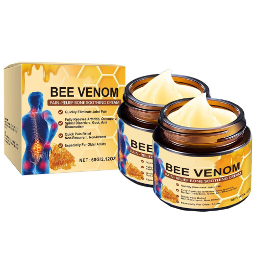Bee Venom Cream  Ointment 60 g (2 Pieces)