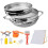 Strainer Stainless Steel Double Sieve Beekeeping Harvesting Kit With Frame Grip And Uncapping Fork 3