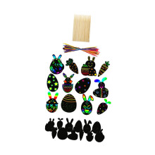 Scratch Art Paper, Scratch Paper Party, Scratch Paper Kit, Easter Supplies