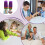 Stacking Cup Toys for Kids, Interactive Nesting Cups, Colourful Stacking Cup Set 3