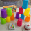 Stacking Cup Toys for Kids, Interactive Nesting Cups, Colourful Stacking Cup Set 2