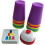 Stacking Cup Toys for Kids, Interactive Nesting Cups, Colourful Stacking Cup Set 5