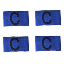 Brazalete de capitán para fútbol americano, fútbol soccer con brazalete elástico de capitán, colores brillantes para deportes de equipo, mejora