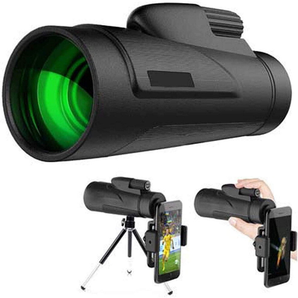 Monoculars 12X50 Prism With Tripod Waterproof For Bird Watching And Wildlife Travel Camping Light 9119770235411