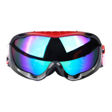 Gafas de esquí con lentes deportivas para PC, diseño de ventilación circular antiarañazos para esquí y snowboard, resistentes al viento y al