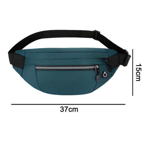 Ευέλικτα στυλ ένδυσης Τσάντα μέσης Crossbody, ρυθμιζόμενο λουράκι και αδιάβροχη για 1