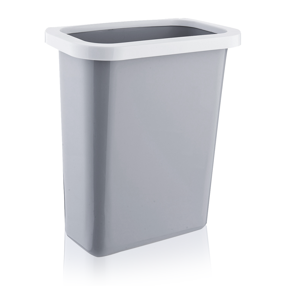 Sealing Lid Trash Can, Collapsible Design Easy To Clean For Kitchen Bathroom Office Car Camping (10L) 9454554731001