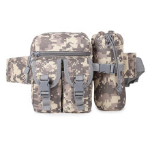 Tactische heuptas in camouflageprint, tas van militaire kwaliteit, hoge beveiliging voor uw waardevolle spullen.