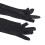 Armstulpen, sonnenfest, schwarz, freiliegend, 2 12