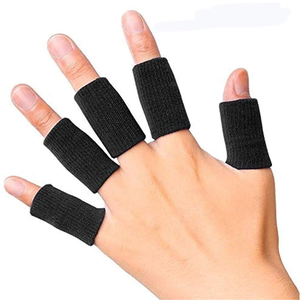 Trigger Finger Support Finger Sleeves, Compression Protection Breathable Elastic for Easy Wear and Wash, Suitable for Arthritis Protection and Sports