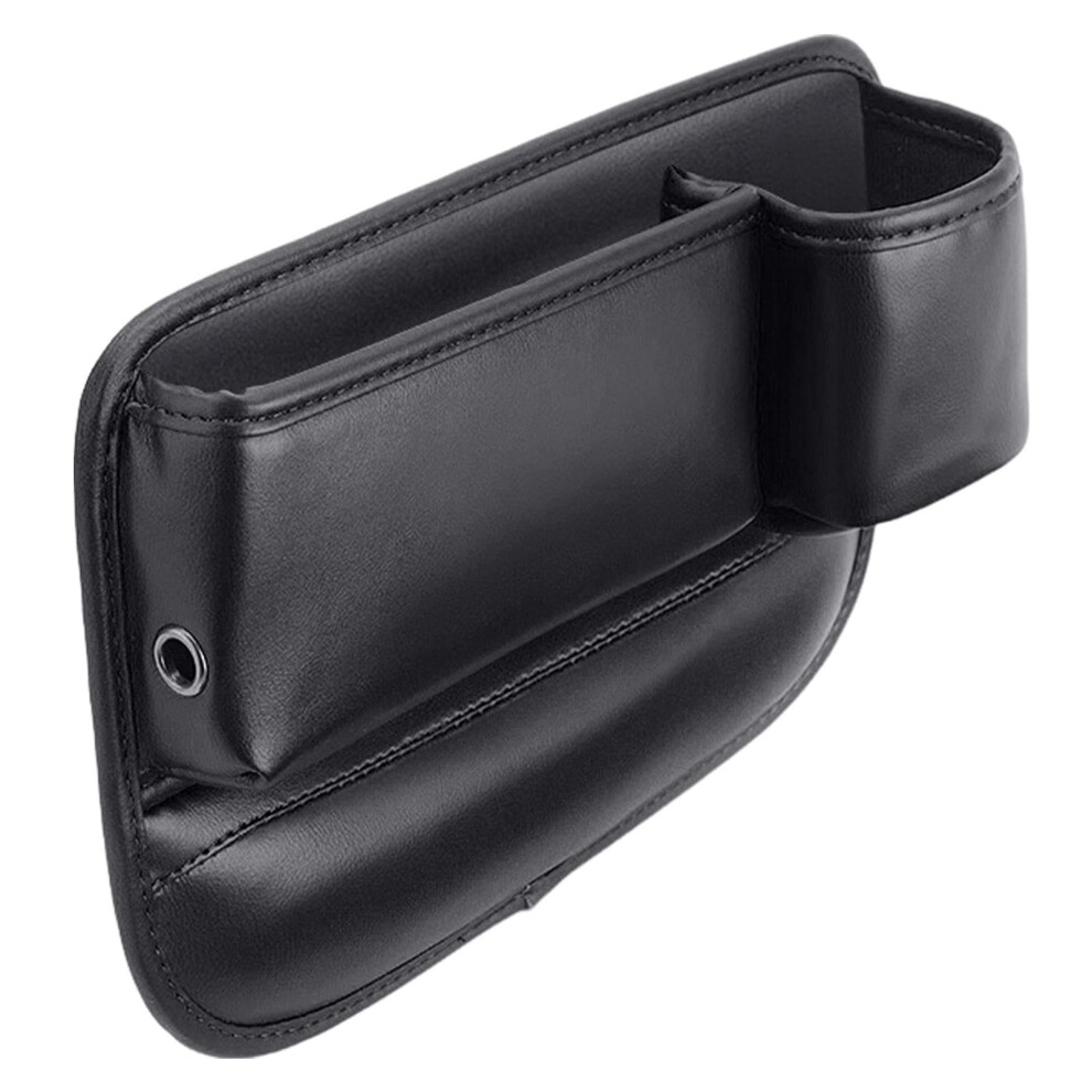 Leather Car Seat Gap Filler Organizer For Secure Storage Between Seats Fits All Vehicles 9119770235350