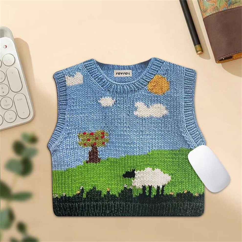 Gaming Mouse Pad Grassland Pattern 280X280mm Antislip Desk Mat For Keyboard Laptop Home Office 9119770235480