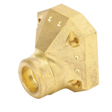 Coperchio dell'asse in ottone, lavorazione di alta precisione per maggiore durata e prestazioni, compatibile con Axial per auto RC Capra 1.9 UTB