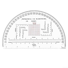 Geographic Coordinate Measuring Ruler Tool for School Education (MP1)