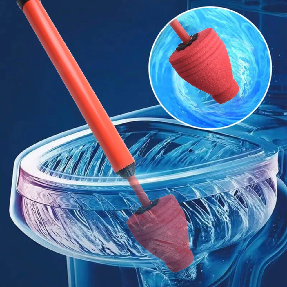 Quick Blast Toilet Plunger Pressure Washer Efficiently Reduces Blockages Ref: 5730 9001264396466