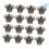 Beekeeping Tool Set 100 Pcs, Hive Tool Kit, Garden Outdoor Bee Hive Accessories, Bee Box Case Tools 5