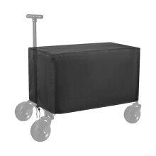 Waterproof Handcart Cover Heavy Duty UV Resistant with Adjustable Buckles Fits 97x56x51cm