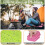 Picnic Pal: Mini cuscino pieghevole in schiuma XPE per esterni, comodo e portatile, tappetino resistente e impermeabile per escursioni e campeggio. 4