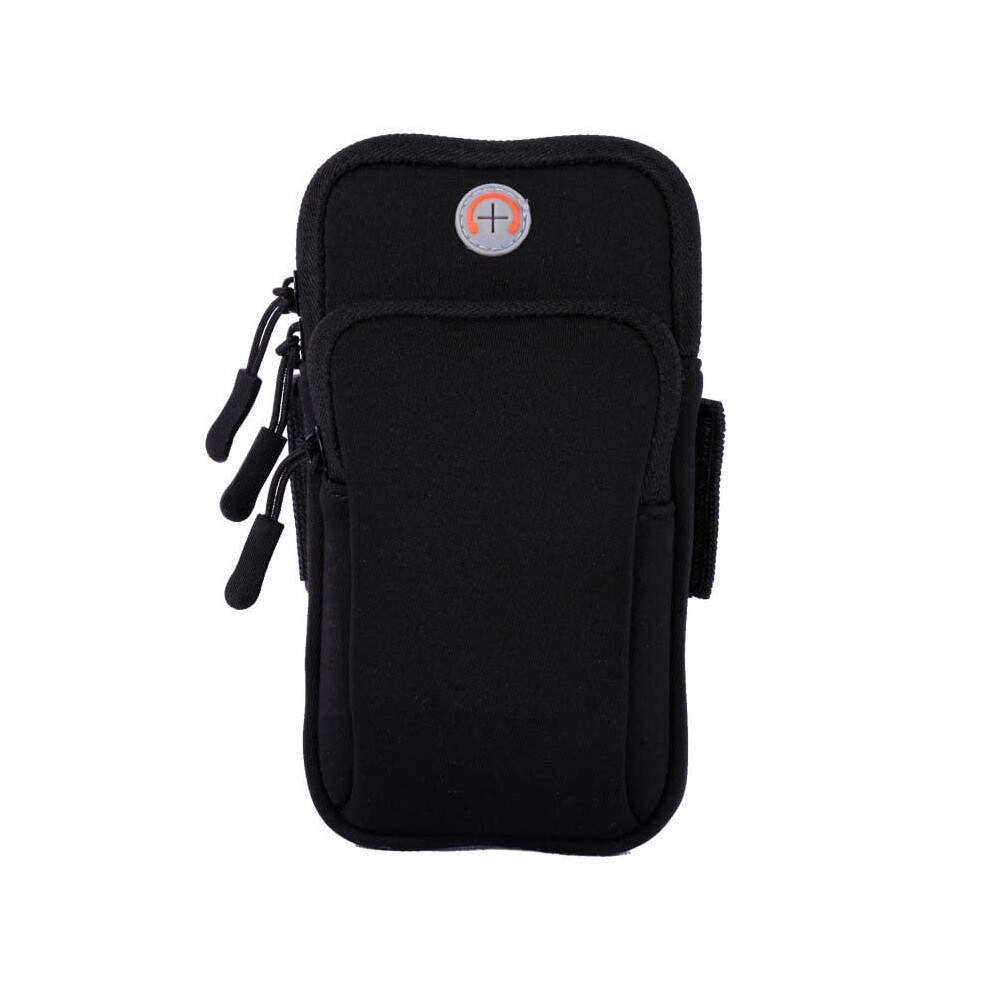 Armband Sport Bag For Smartphone Running Breathable Storage Case Black 9339159754498